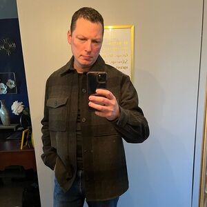 Express Wool Blend Shacket -Large